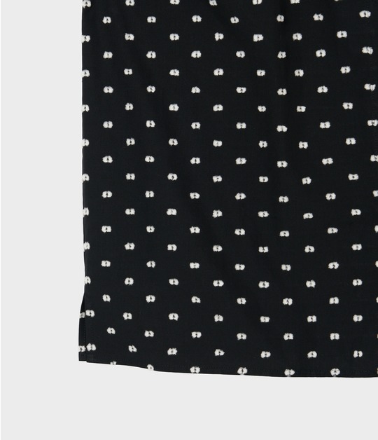 CUT JACQUARD TUCK SHIRT 詳細画像