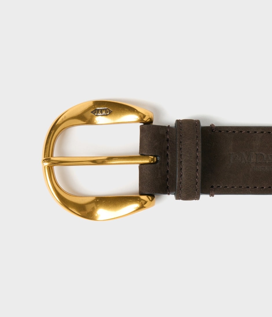 DISK BUCKLE BELT 30MM 詳細画像 MARRON 2