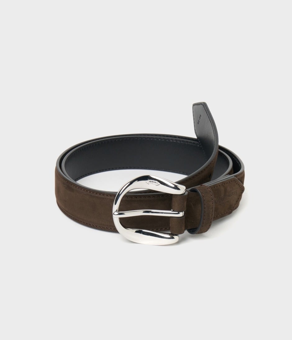 DISK BUCKLE BELT 30MM 詳細画像 MARRON 1