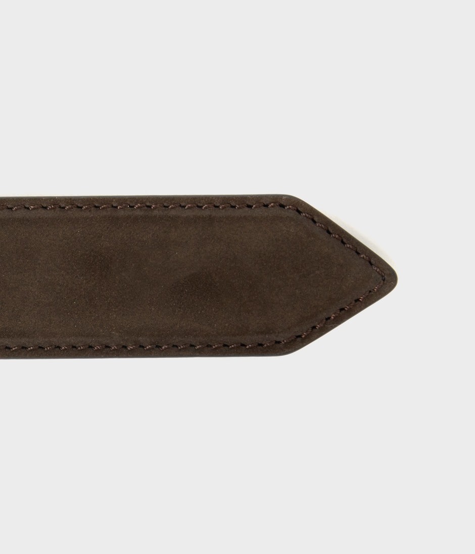 DISK BUCKLE BELT 30MM 詳細画像 MARRON 4