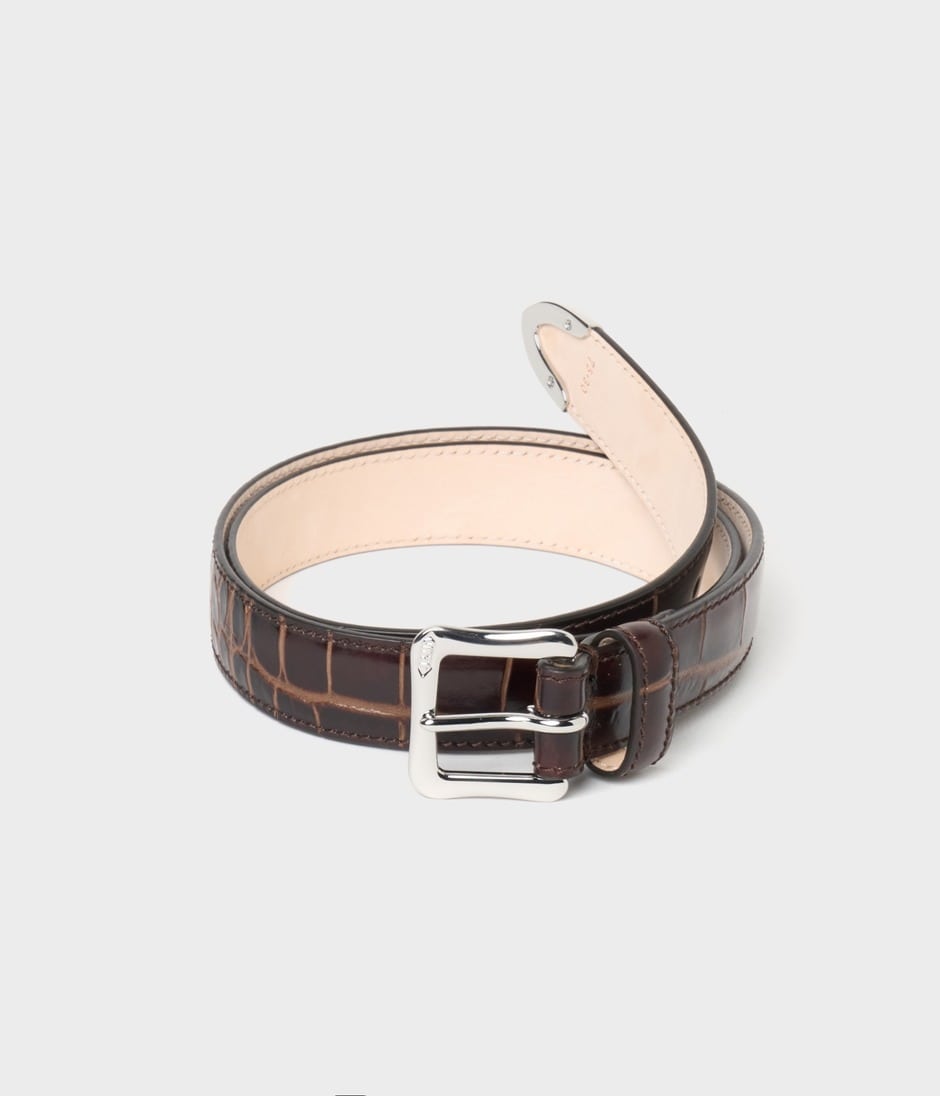 ENVELOPE BUCKLE TIP END 25MM 詳細画像 BROWN 1