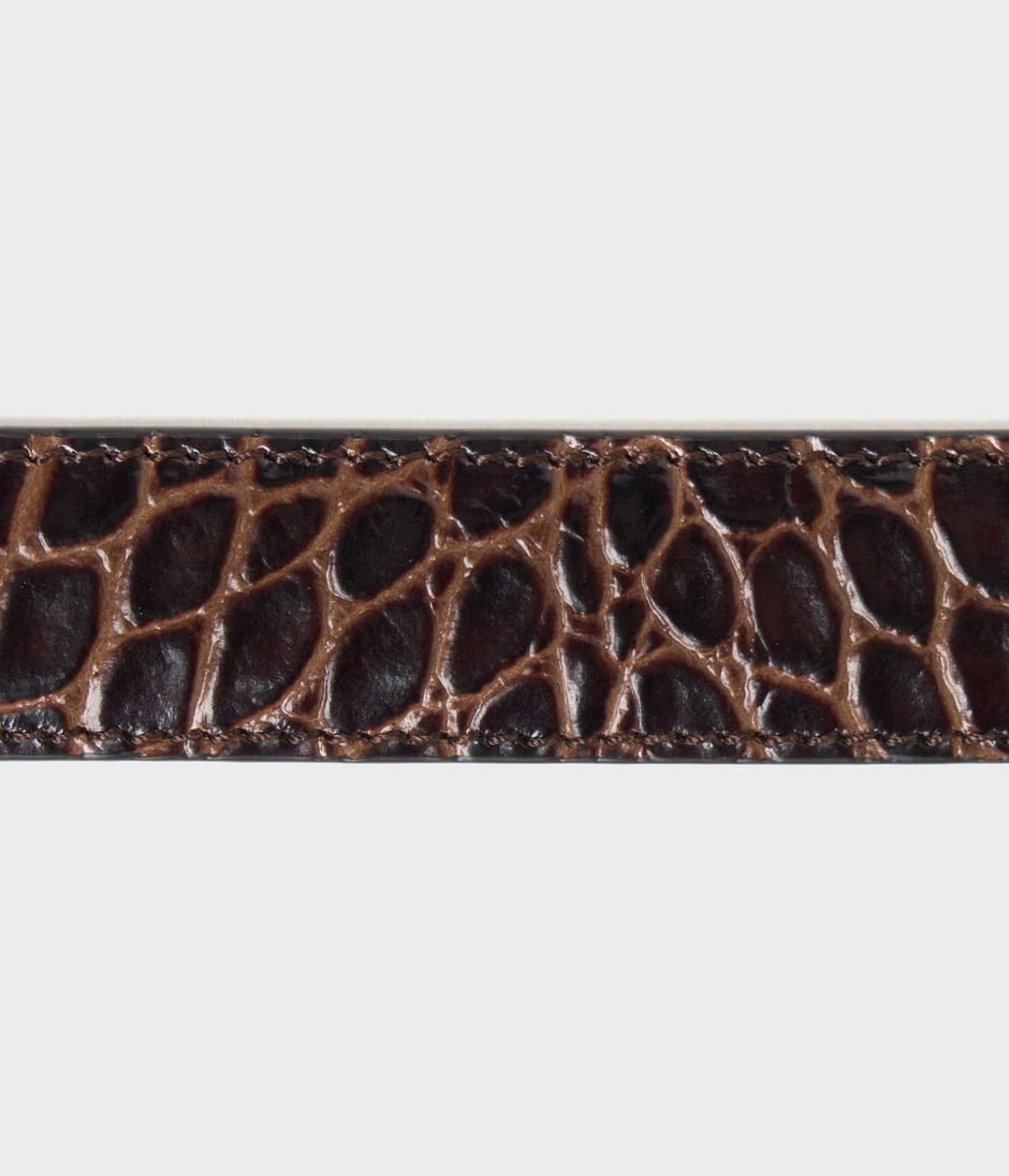 ENVELOPE BUCKLE TIP END 25MM 詳細画像 BROWN 3