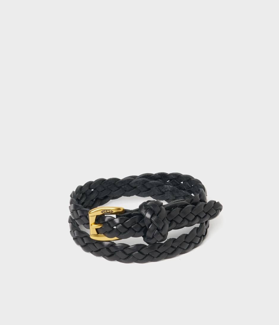 LONG BRAIDED BRACELET 詳細画像 BLACK 2