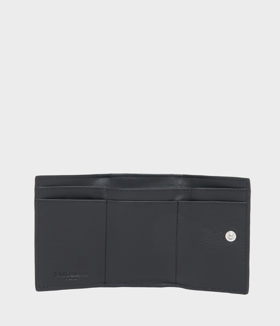 FOLD WALLET WITH STUDS 詳細画像 BLACK 3