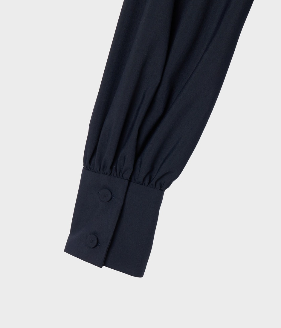 FAN PLEATS DRESS 詳細画像 NAVY 5