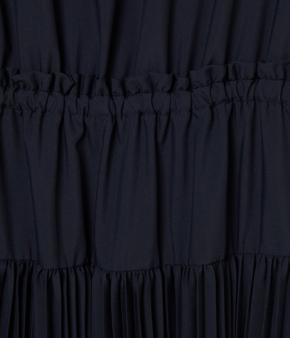 FAN PLEATS DRESS 詳細画像 NAVY 8