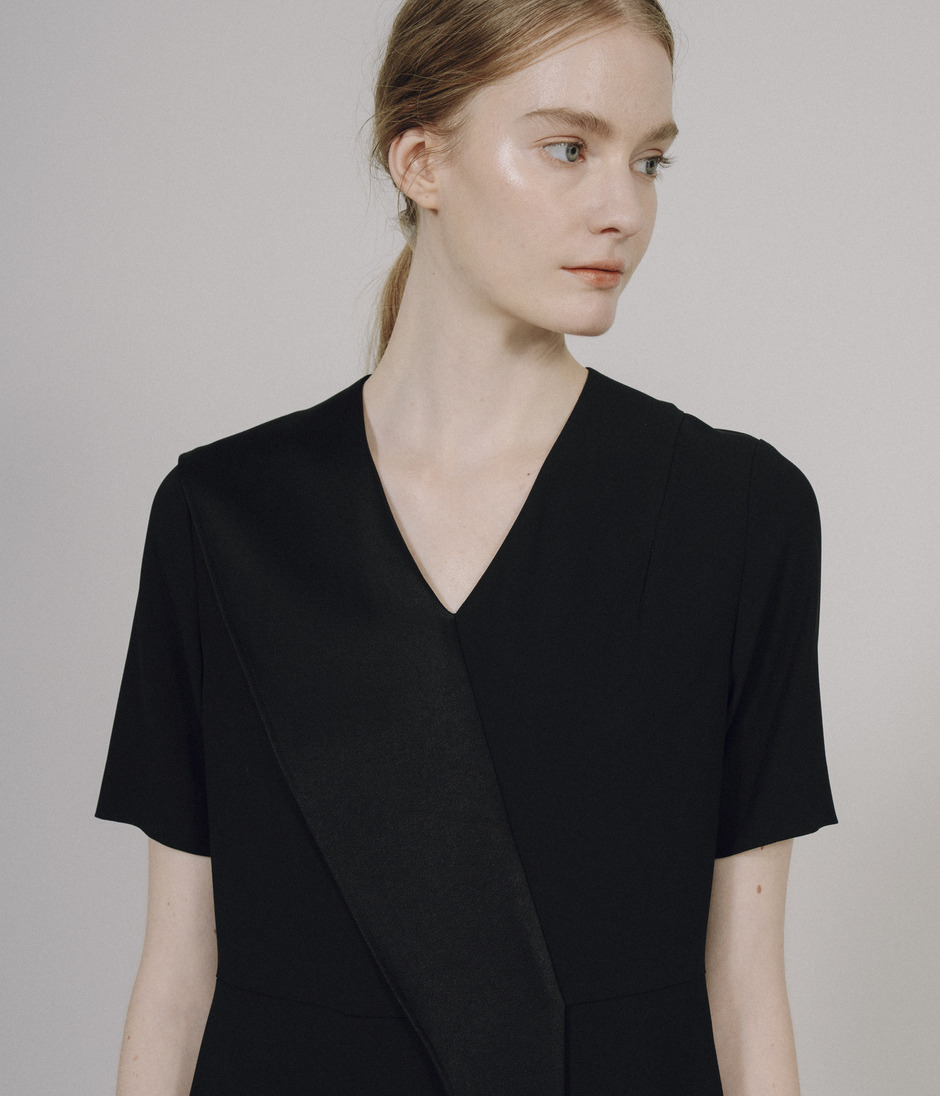 TURNBACK DRESS 詳細画像 BLACK 8