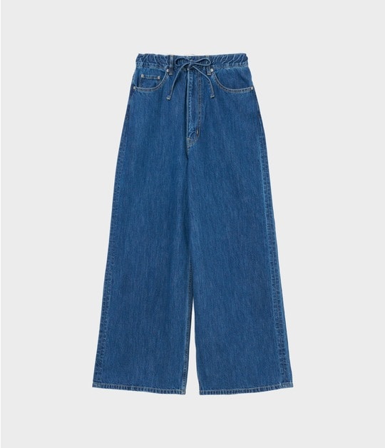 DRAWSTRING DENIM