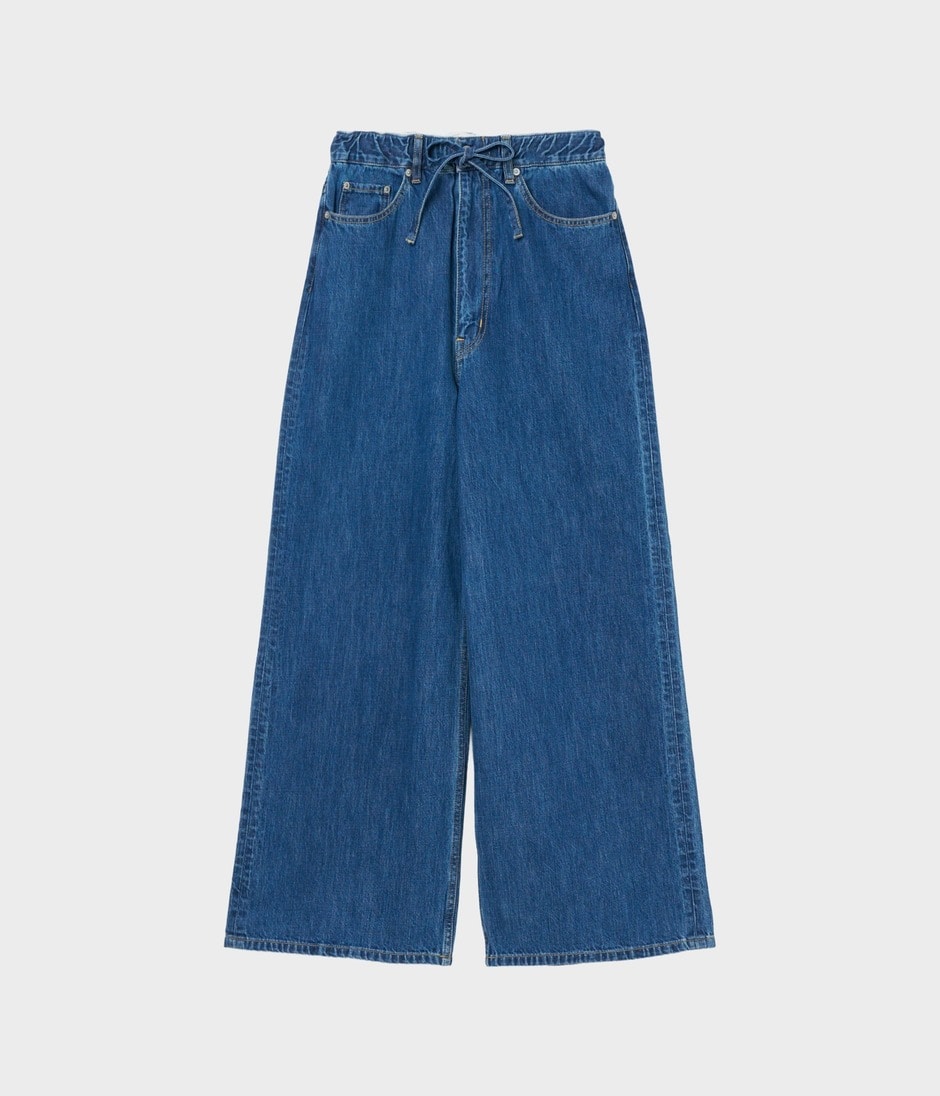 DRAWSTRING DENIM 詳細画像 DENIM BLUE 1