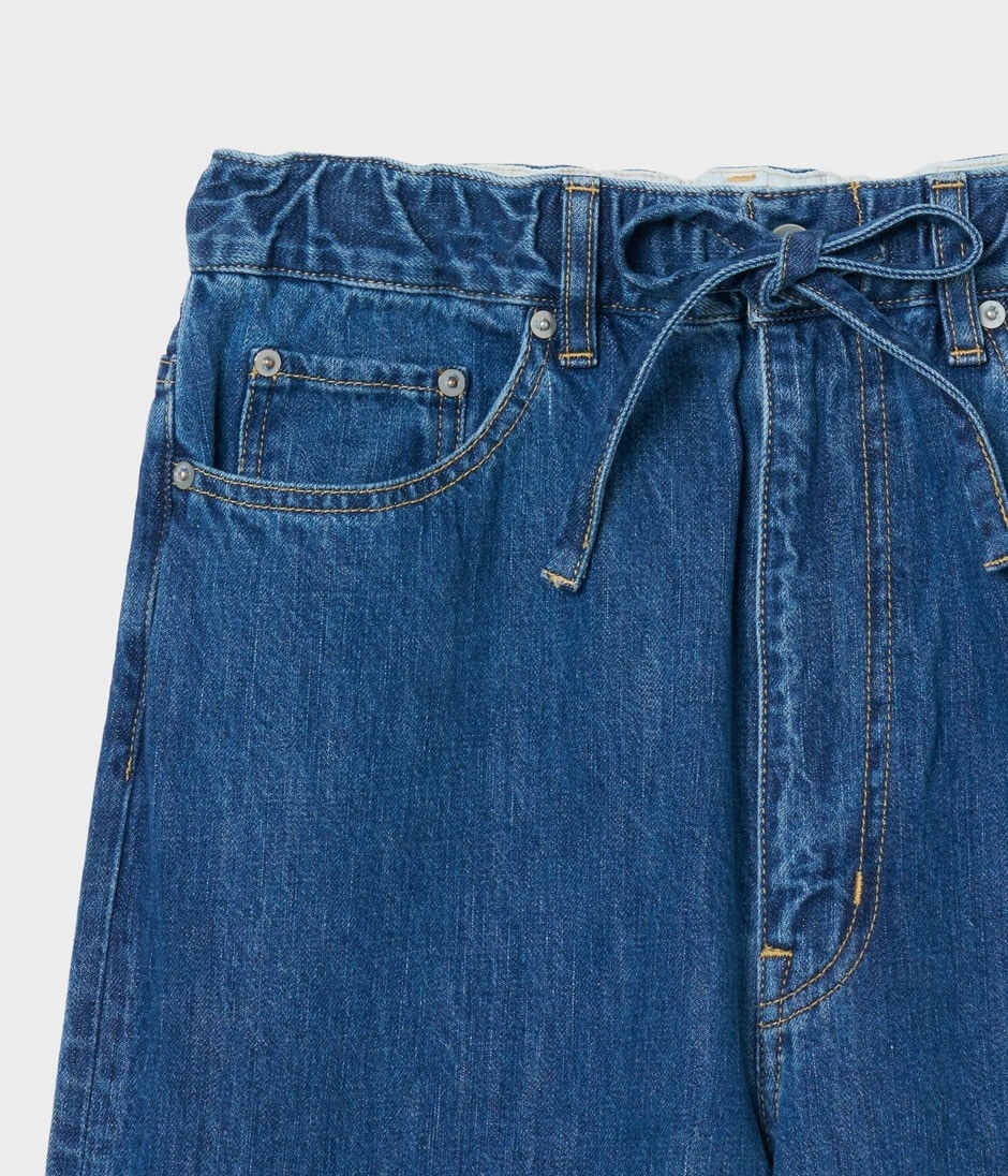 DRAWSTRING DENIM 詳細画像 DENIM BLUE 4