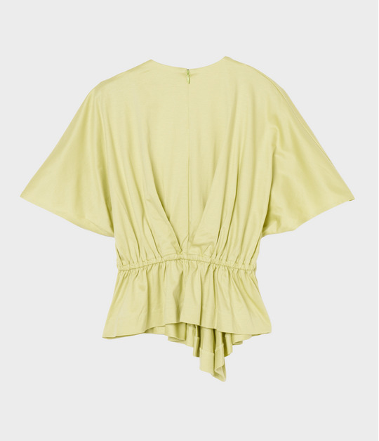 TUCKED PEPLUM TOP 詳細画像