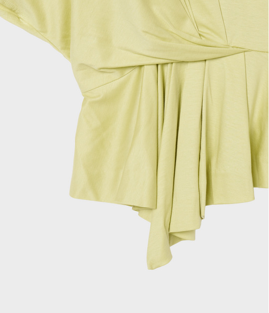 TUCKED PEPLUM TOP 詳細画像