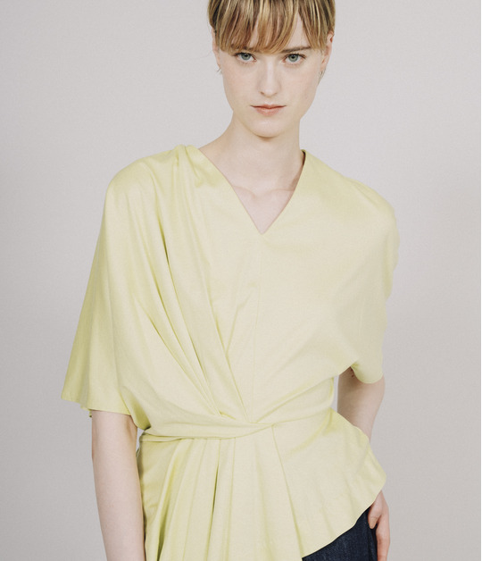 TUCKED PEPLUM TOP 詳細画像