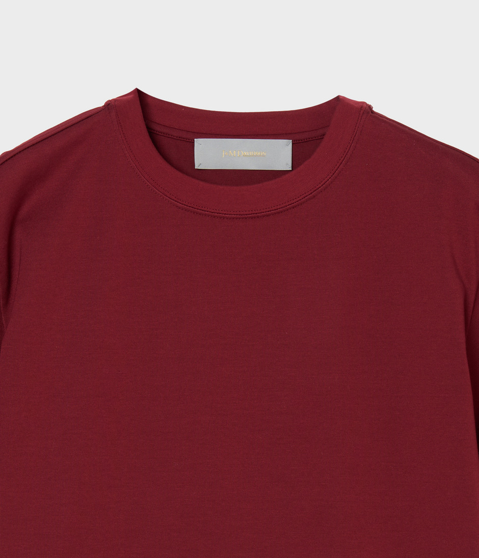 CREW NECK T-SHIRT 詳細画像 PLUM 3