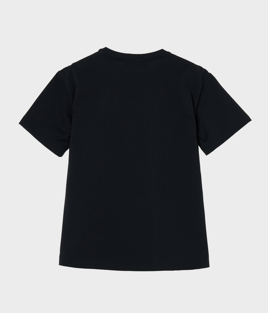 CREW NECK T-SHIRT 詳細画像 BLACK 2
