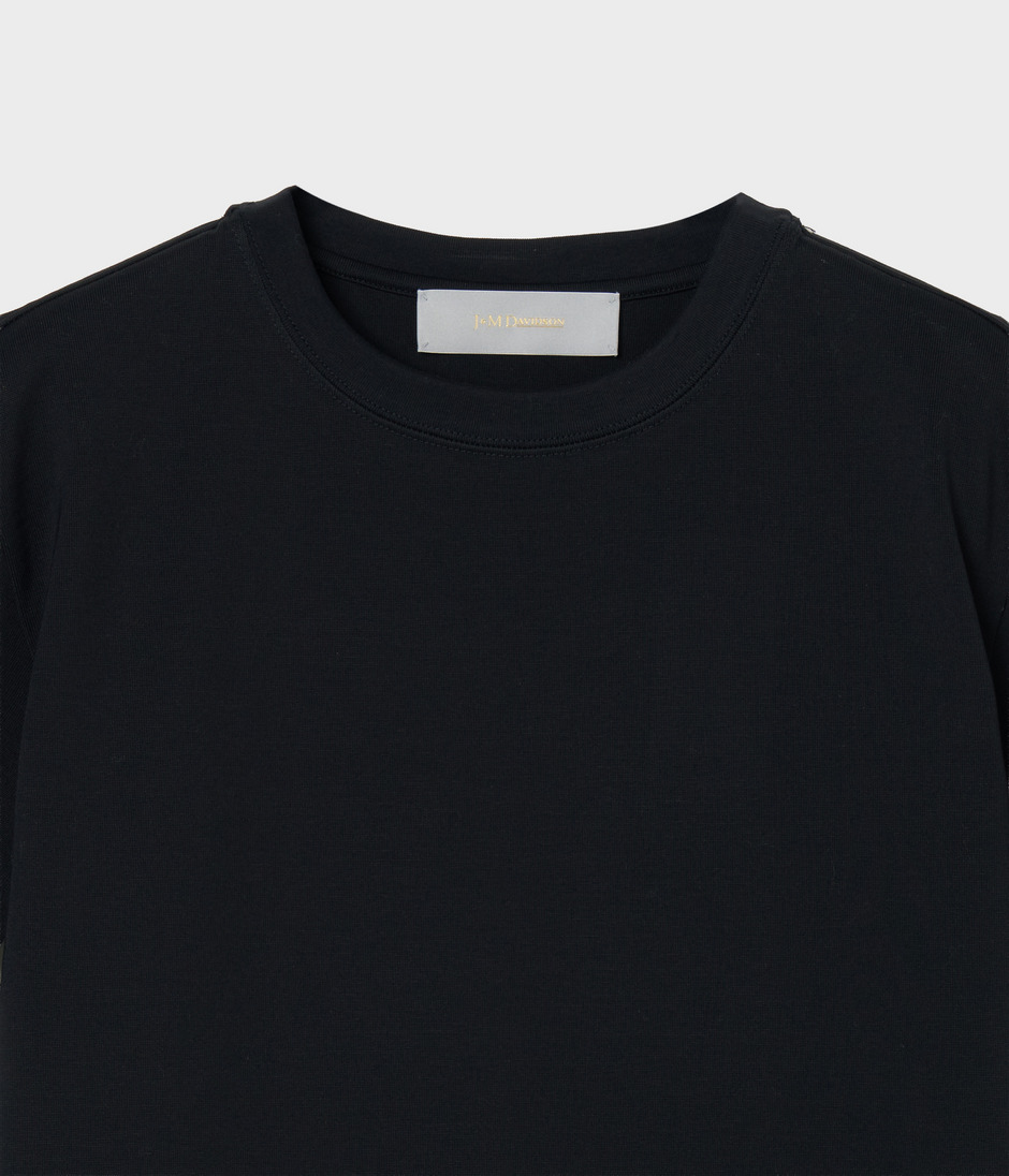 CREW NECK T-SHIRT 詳細画像 BLACK 3