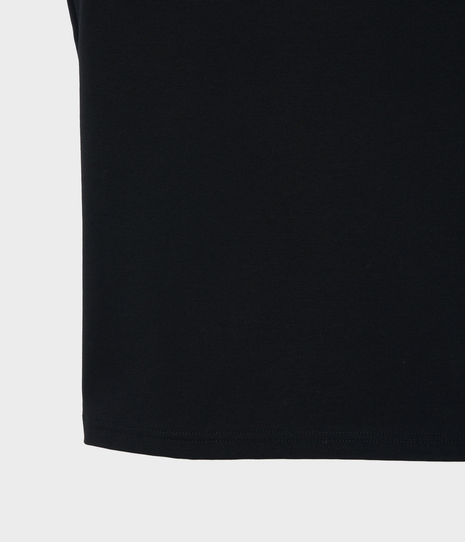 CREW NECK T-SHIRT 詳細画像 BLACK 5