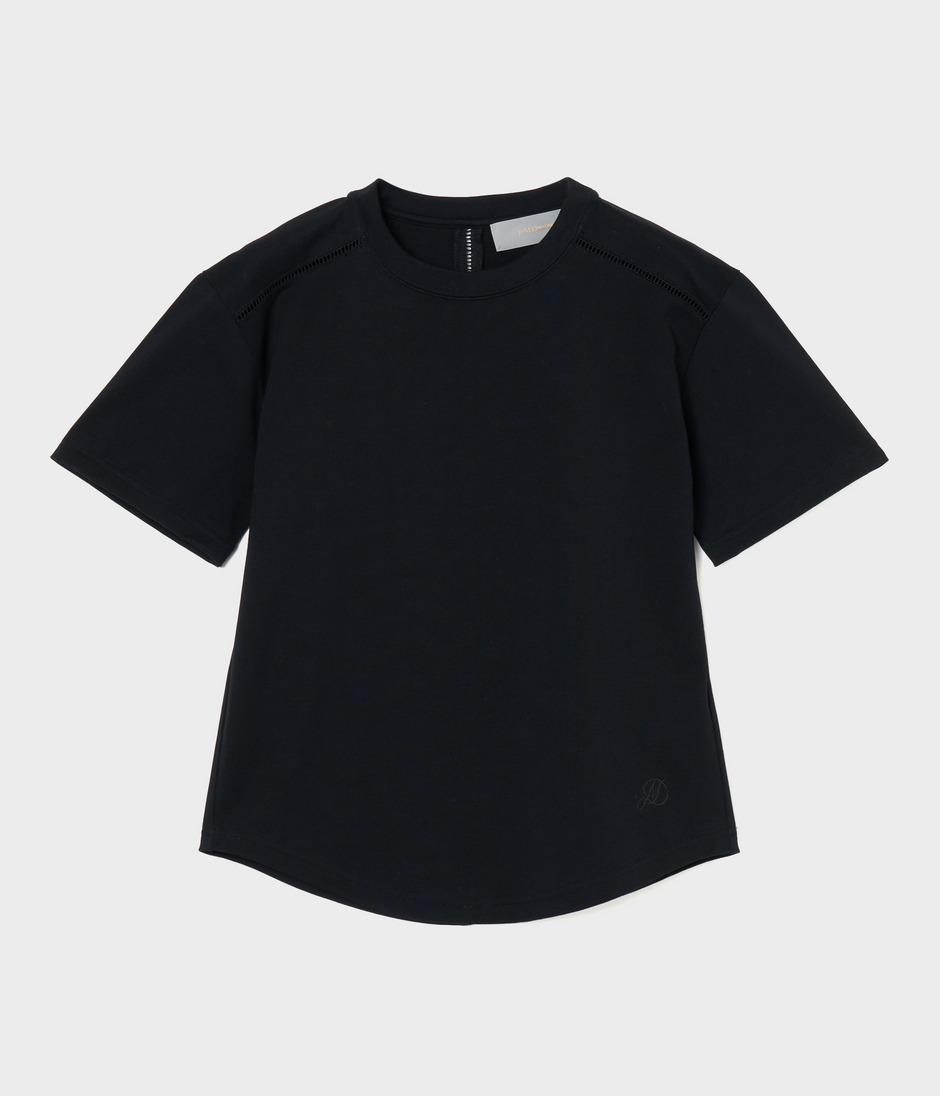 LADDER LACE T-SHIRT 詳細画像 BLACK 1