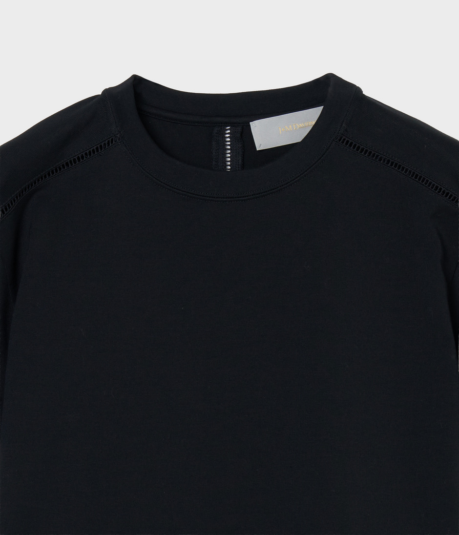 LADDER LACE T-SHIRT 詳細画像 BLACK 3