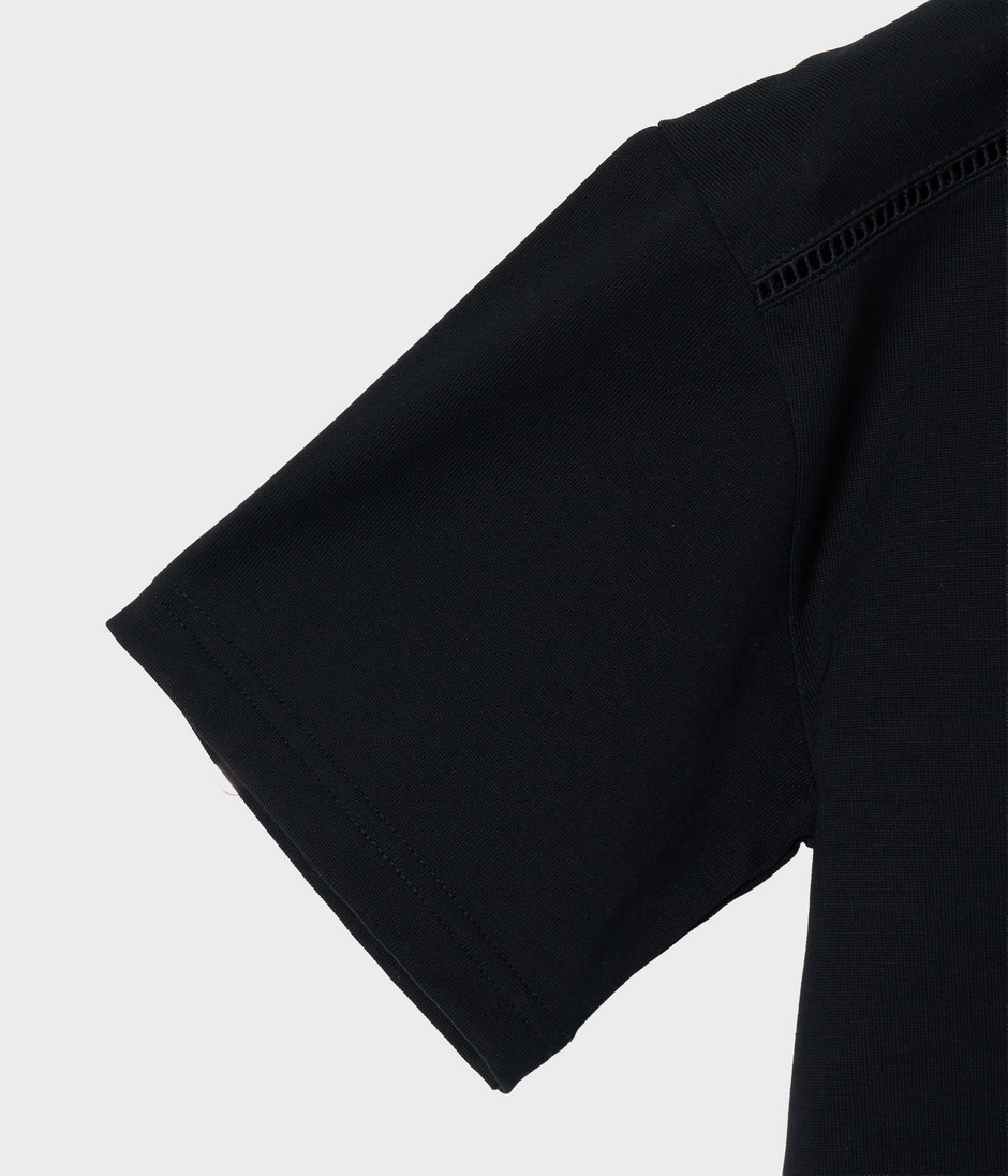 LADDER LACE T-SHIRT 詳細画像 BLACK 4