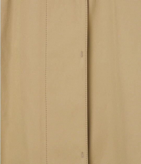 LEATHER TRIMMING COAT 詳細画像