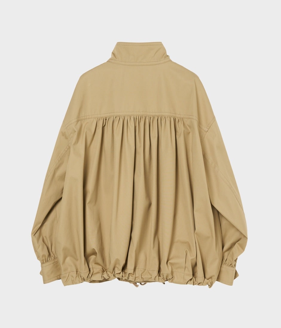 GATHERED BLOUSON 詳細画像 BEIGE 2