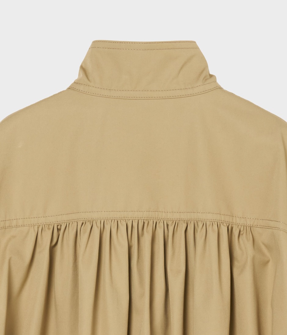 GATHERED BLOUSON 詳細画像 BEIGE 4