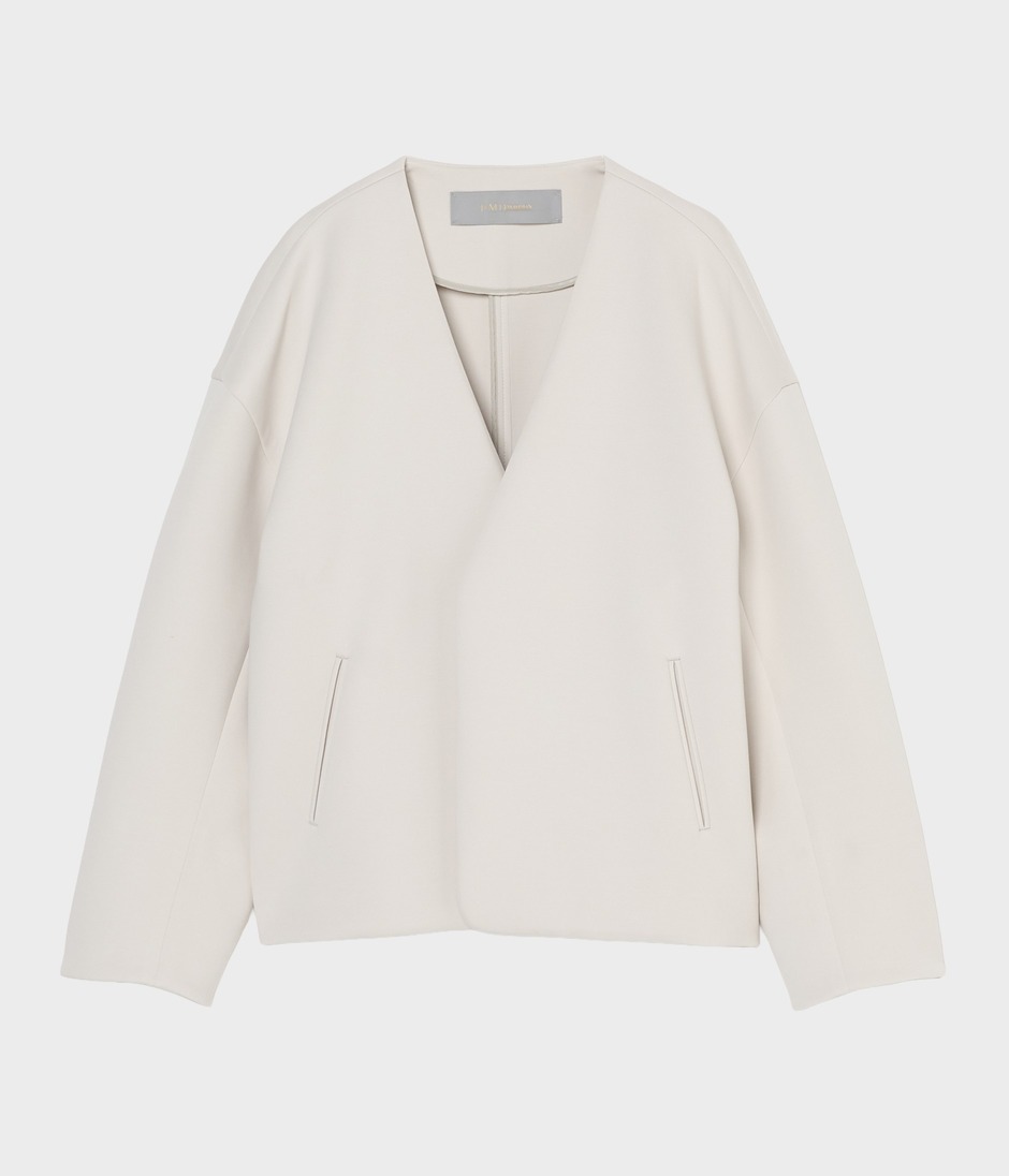 V-NECK JACKET 詳細画像 LIGHT GREY 1