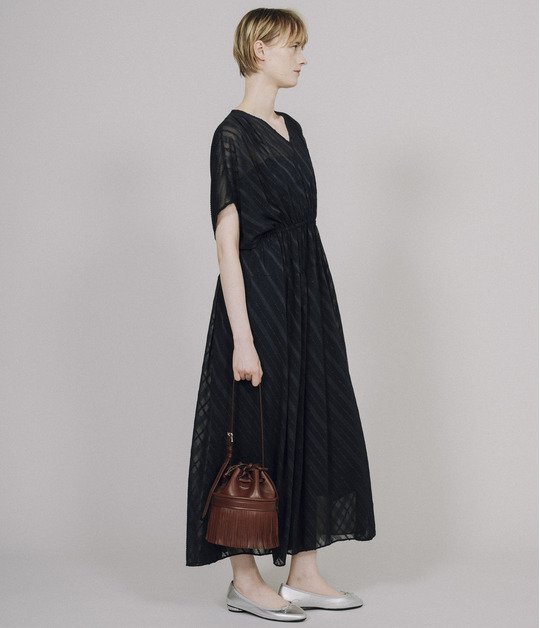 SHEER JACQUARD DRESS 詳細画像