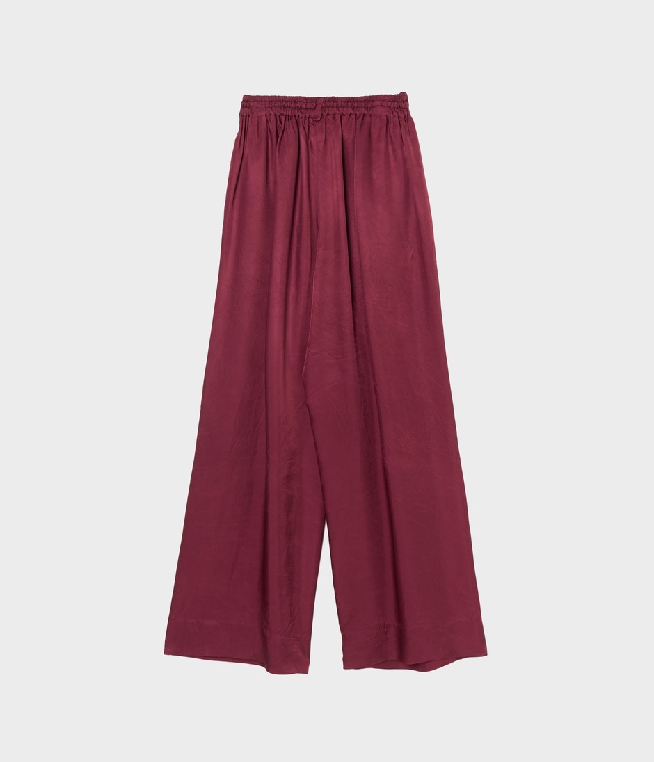 DRAWSTRING TROUSERS 詳細画像 PLUM 2