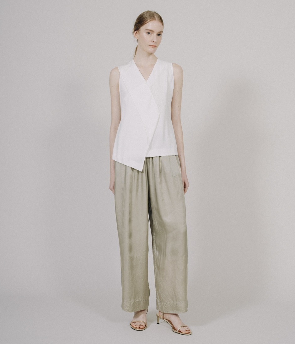 DRAWSTRING TROUSERS 詳細画像 MARBLE GREY 7