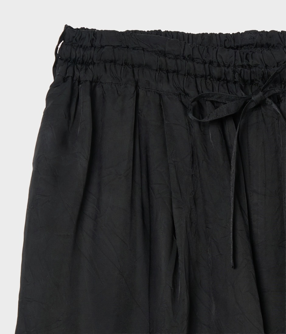 DRAWSTRING TROUSERS 詳細画像 BLACK 4