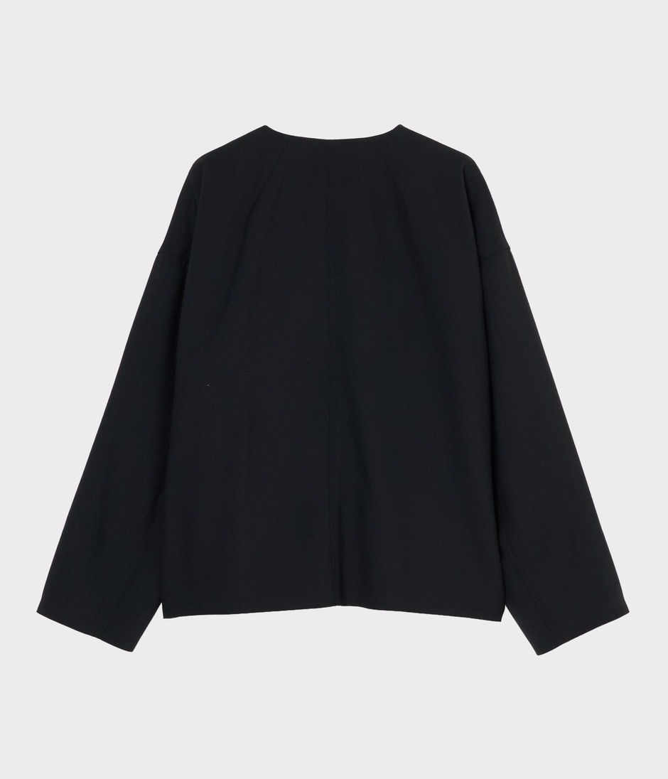 V-NECK JACKET 詳細画像 BLACK 2