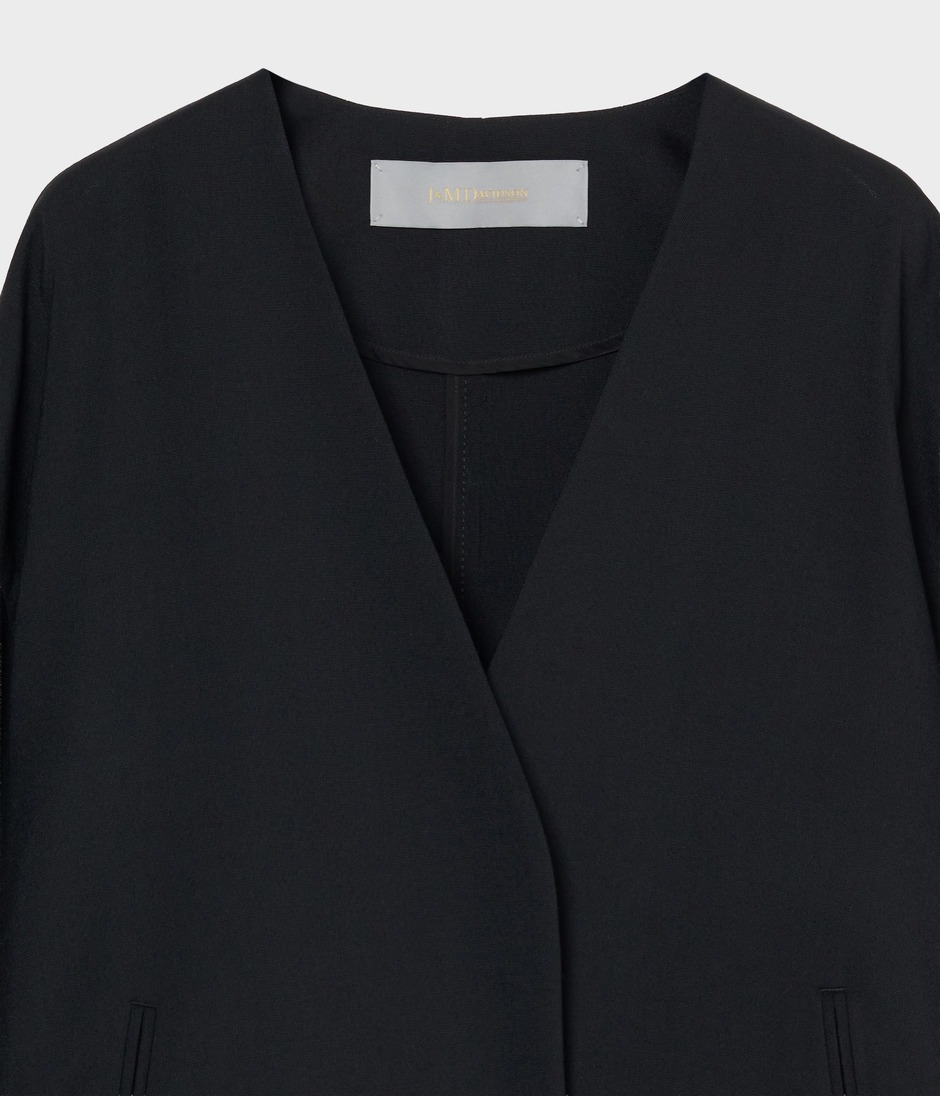 V-NECK JACKET 詳細画像 BLACK 3