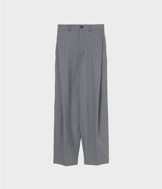 SIDE TUCKED TROUSERS