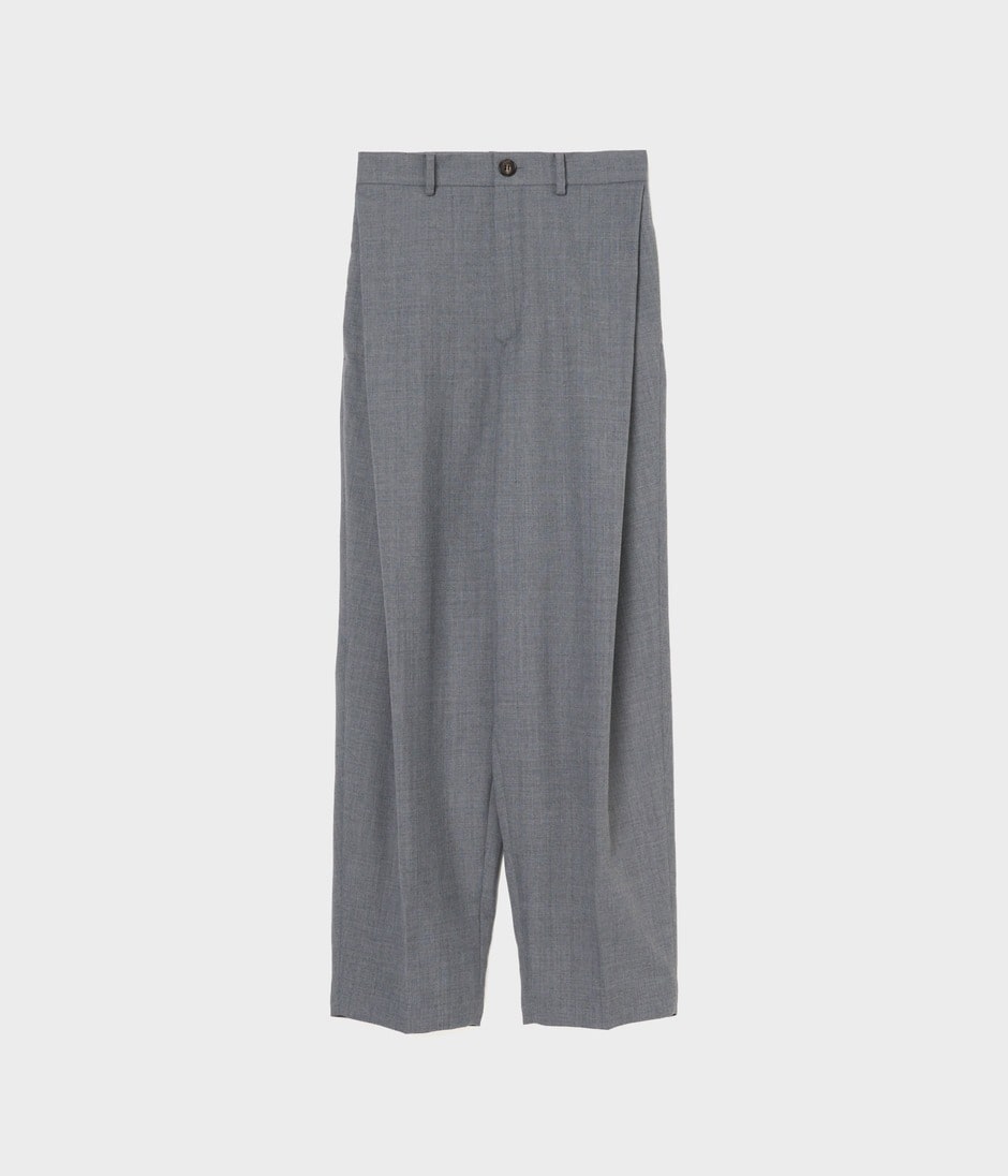 SIDE TUCKED TROUSERS 詳細画像 GREY 1