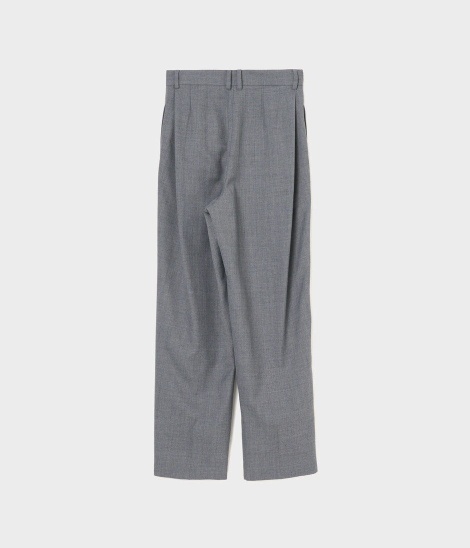 SIDE TUCKED TROUSERS 詳細画像 GREY 2