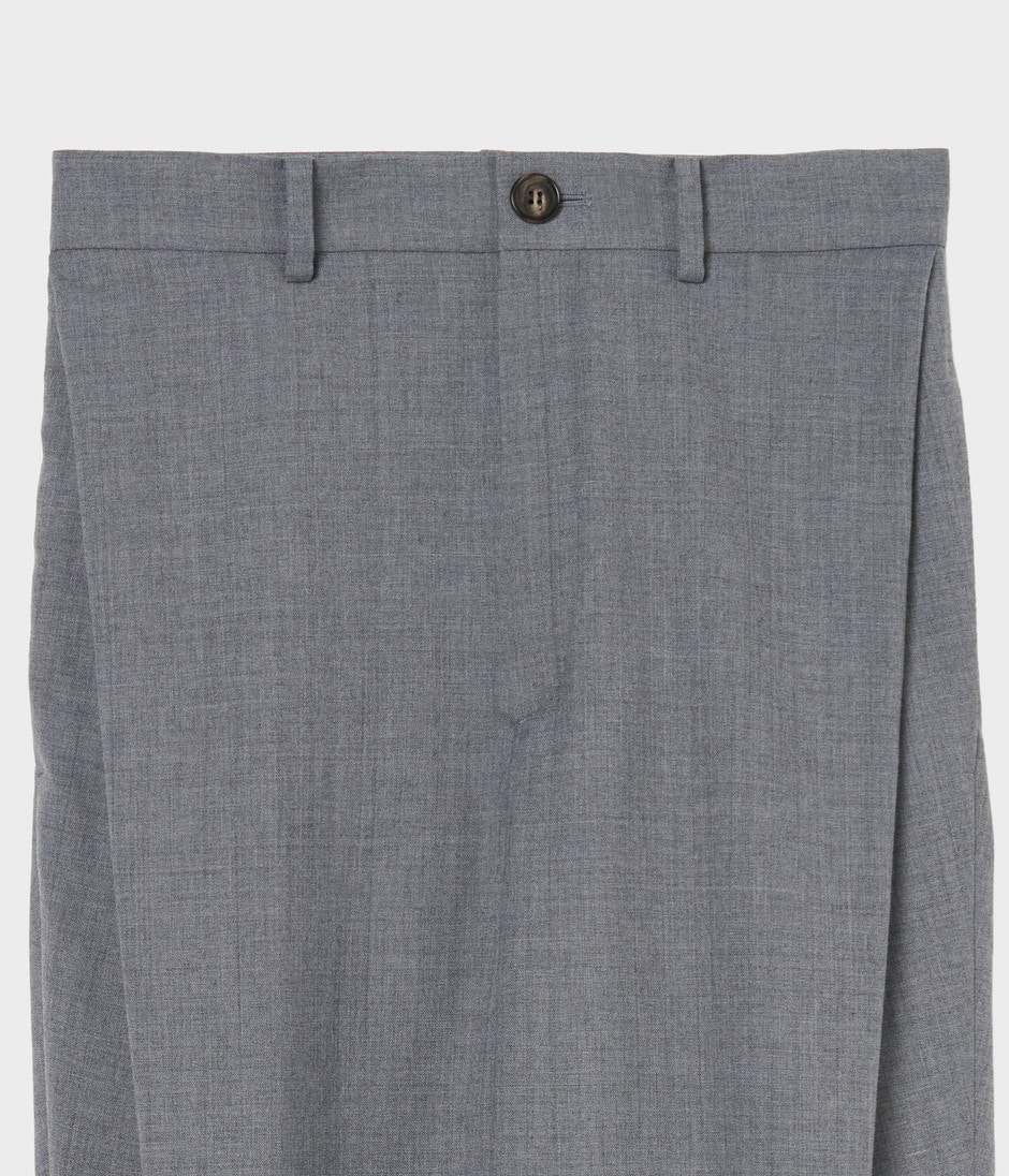 SIDE TUCKED TROUSERS 詳細画像 GREY 3