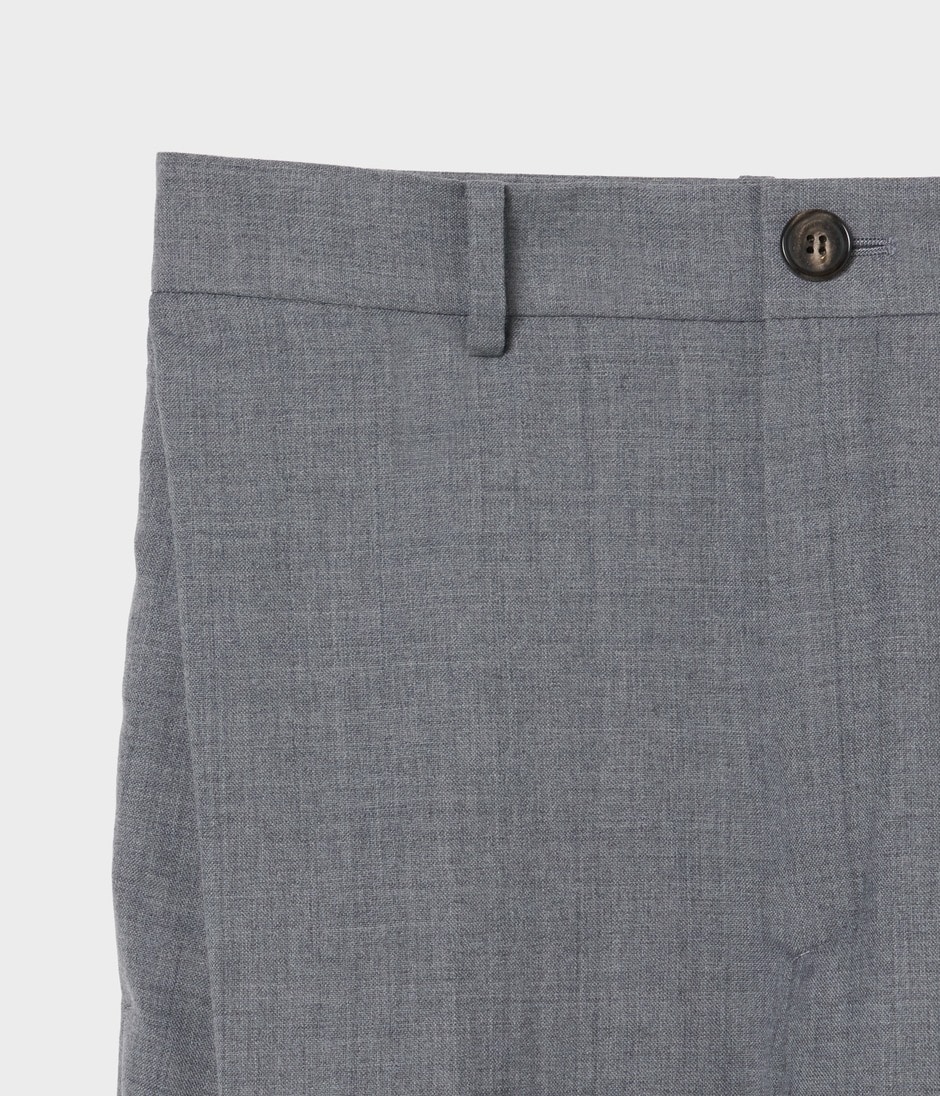 SIDE TUCKED TROUSERS 詳細画像 GREY 4