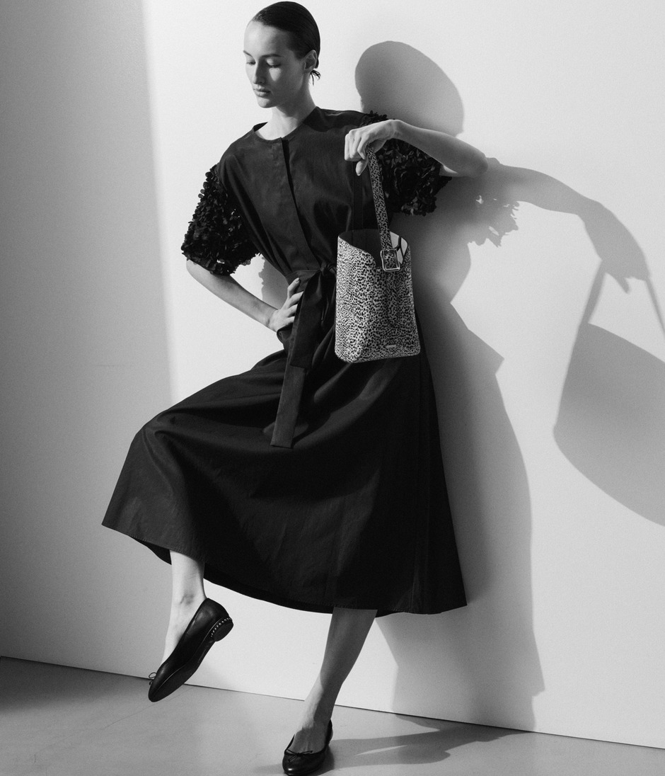 PETALS DRESS 詳細画像 BLACK 9