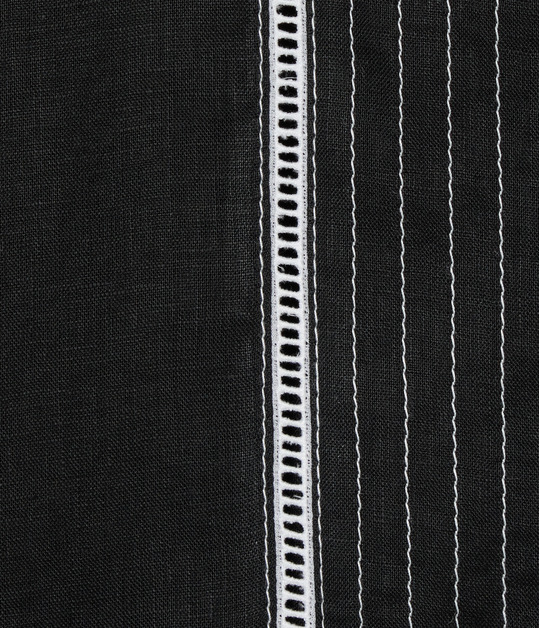 LINEN BLOUSE WITH STITCH 詳細画像