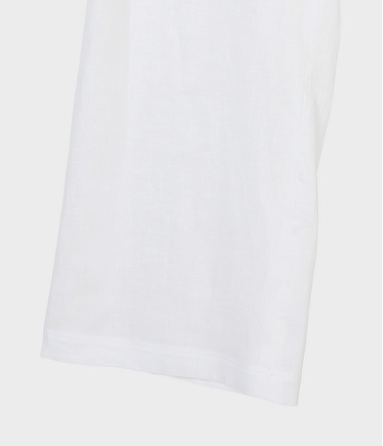 LINEN DOUBLE WAISTBAND TROUSERS 詳細画像