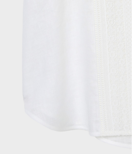 LINEN LACE BLOUSE 詳細画像