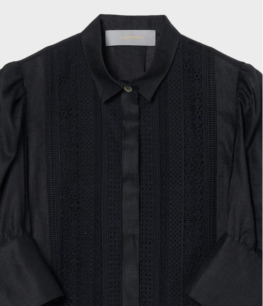 LINEN LACE BLOUSE 詳細画像