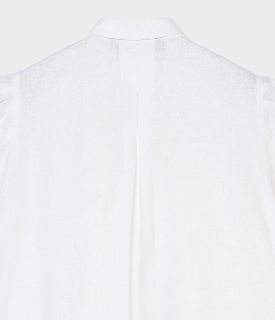 LINEN LACE BLOUSE 詳細画像 OFF WHITE 4