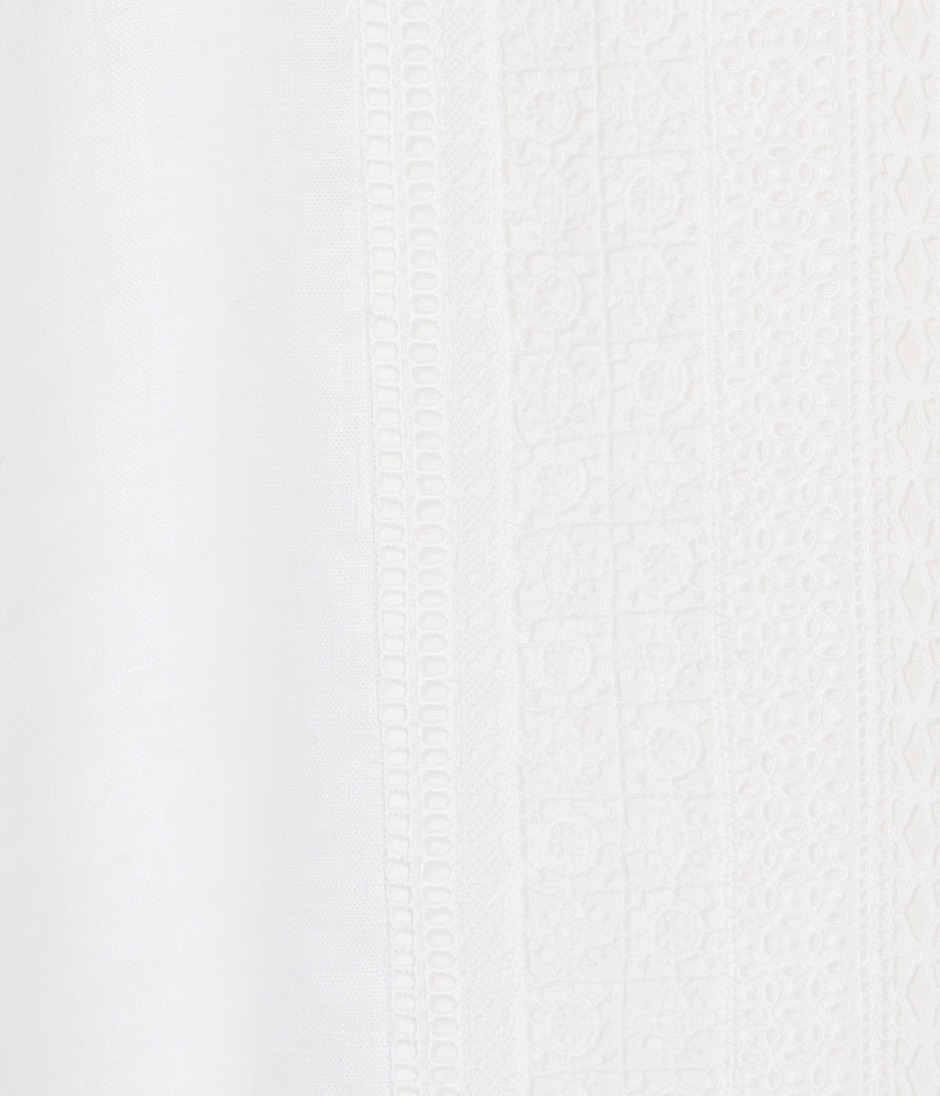 LINEN LACE BLOUSE 詳細画像 OFF WHITE 7