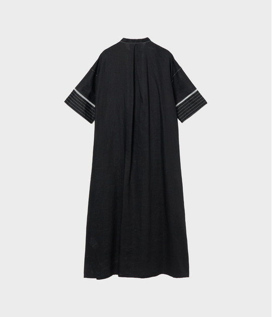 LINEN DRESS WITH STITCH 詳細画像