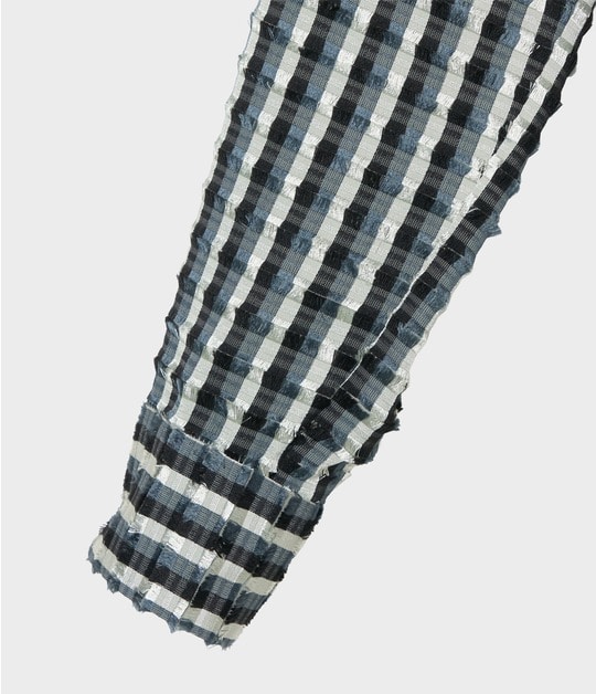 STRIPE CUT JACQUARD SHIRT 詳細画像