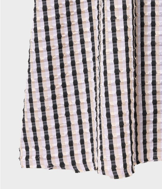 STRIPE CUT JACQUARD DRESS 詳細画像