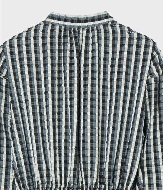 STRIPE CUT JACQUARD DRESS 詳細画像